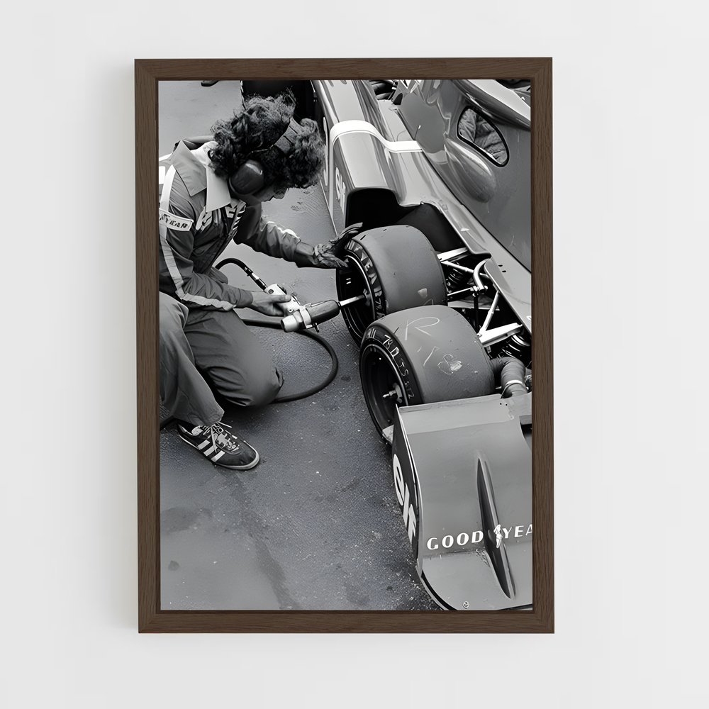 Poster Mécanicien de Précision – affiche Voitures de Formule 1 (vue 5)
